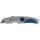 Нож технический КОБАЛЬТ трапециевидные лезвия 19 мм (3 шт.), металлический корпус, блистер